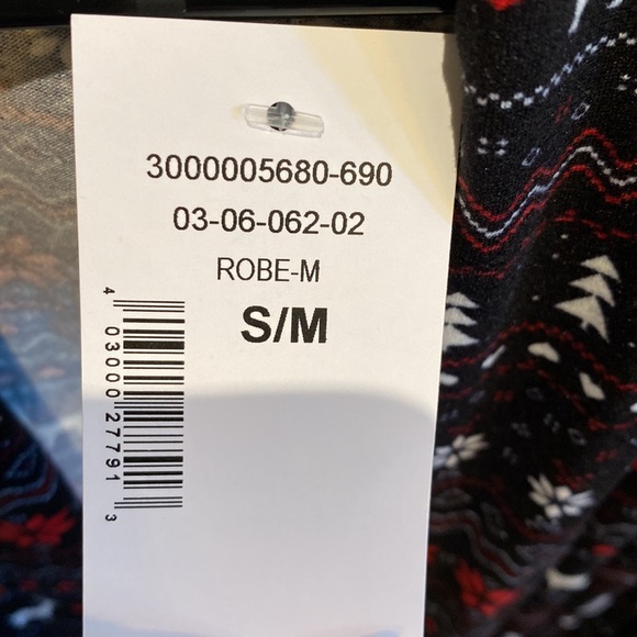 NWT Fair Isle Cozy Robe - Picture 11 of 12